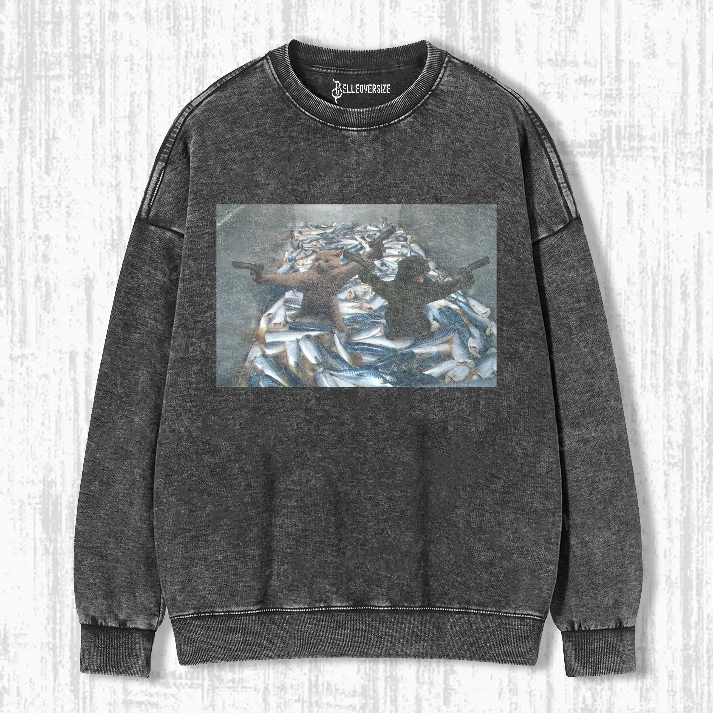 WACKY CAT SWEATSHIRTS