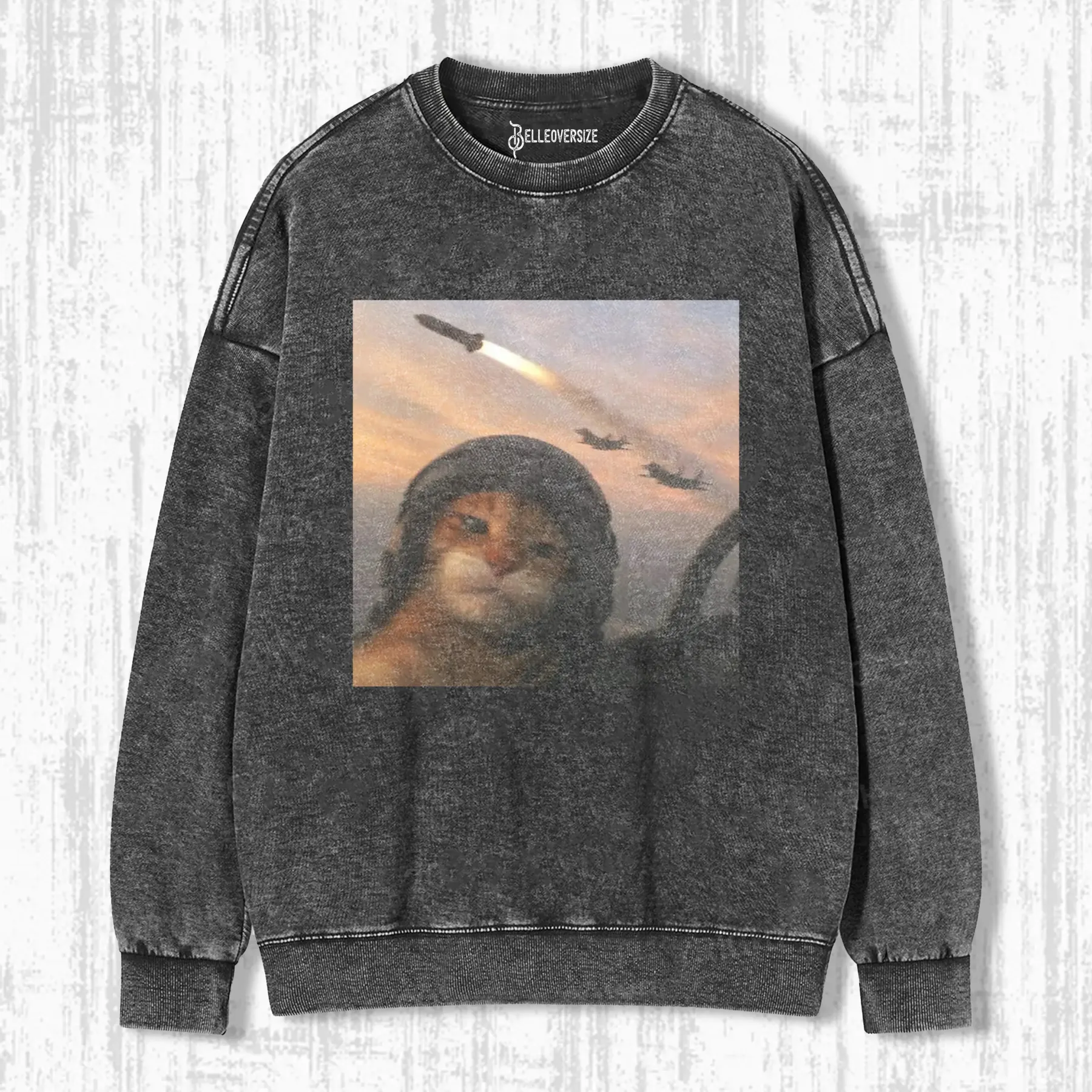 WACKY CAT SWEATSHIRTS