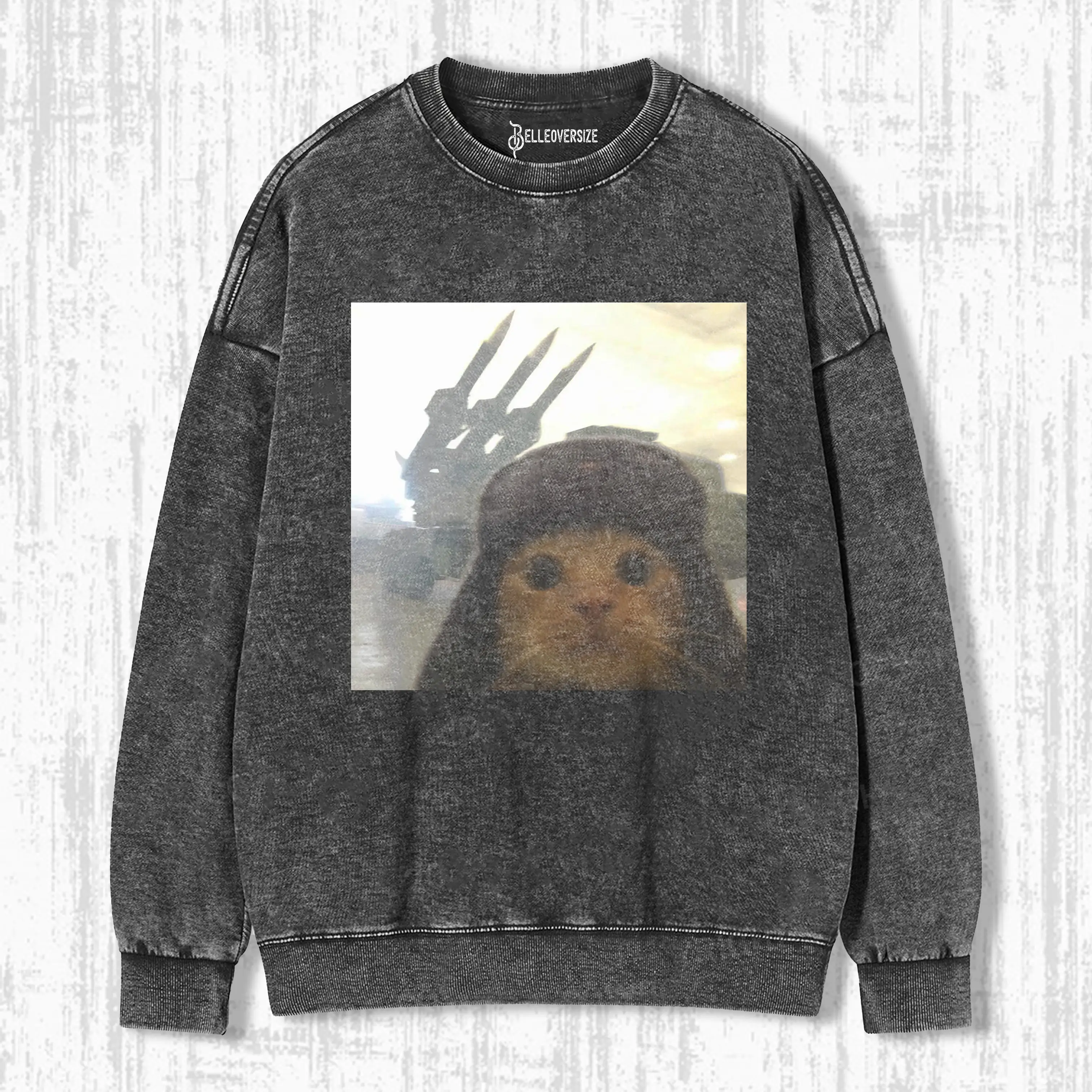 WACKY CAT SWEATSHIRTS