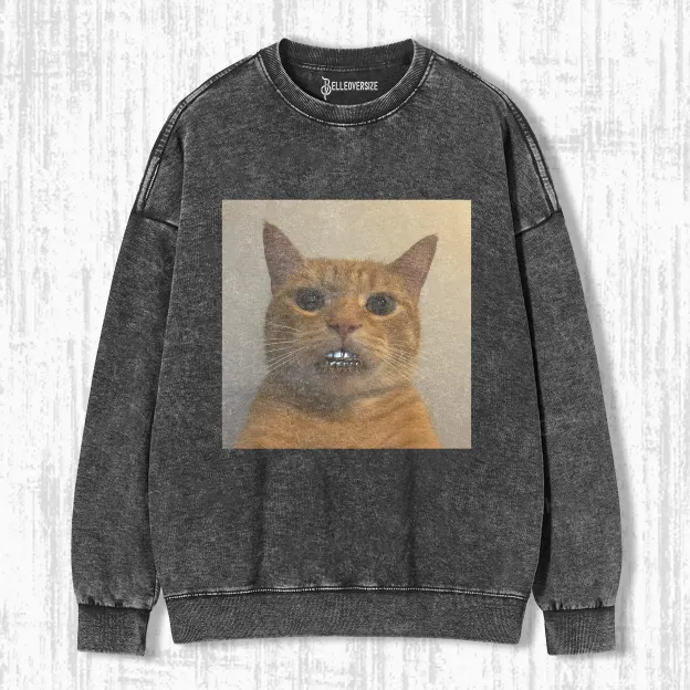 WACKY CAT SWEATSHIRTS
