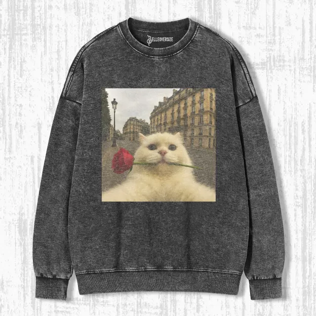 WACKY CAT SWEATSHIRTS