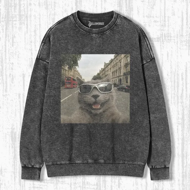 WACKY CAT SWEATSHIRTS