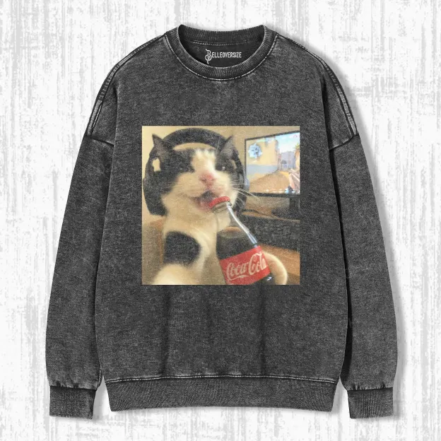 WACKY CAT SWEATSHIRTS