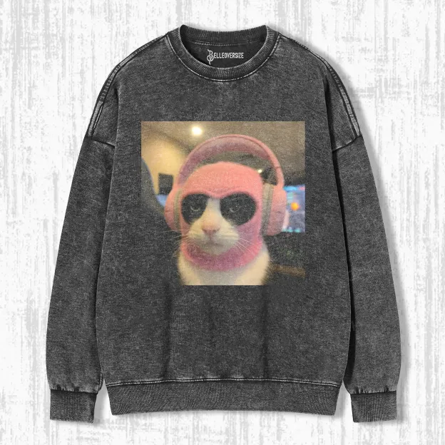 WACKY CAT SWEATSHIRTS