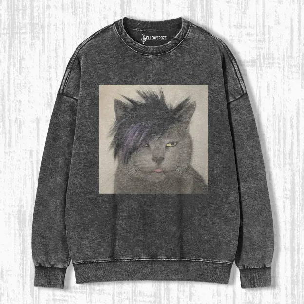 WACKY CAT SWEATSHIRTS