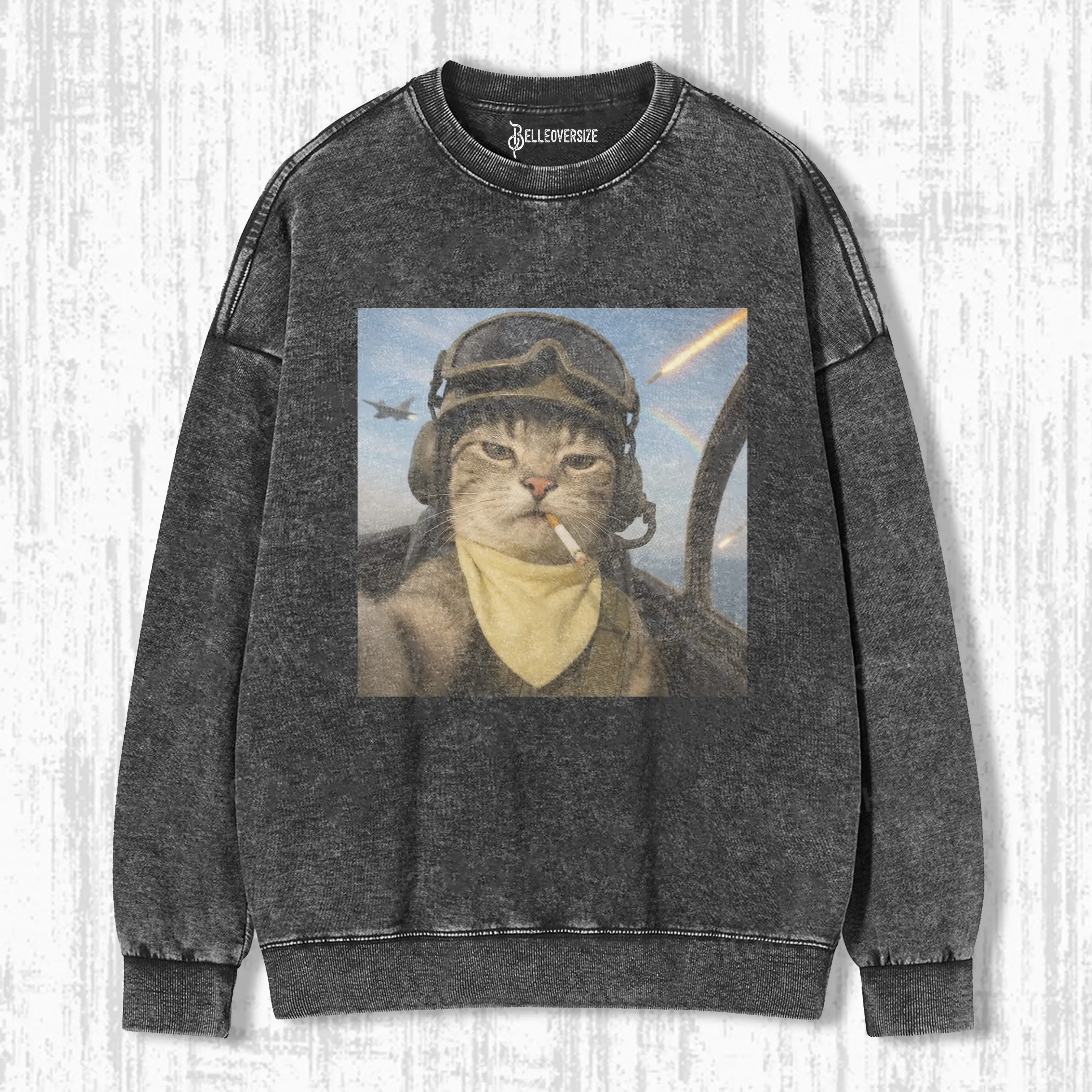 WACKY CAT SWEATSHIRTS