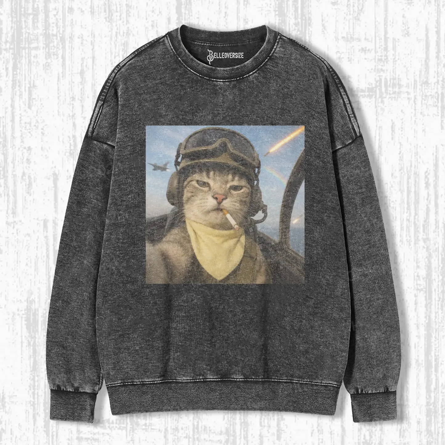 WACKY CAT SWEATSHIRTS