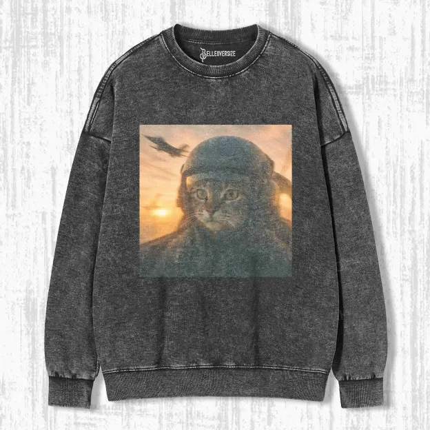 WACKY CAT SWEATSHIRTS