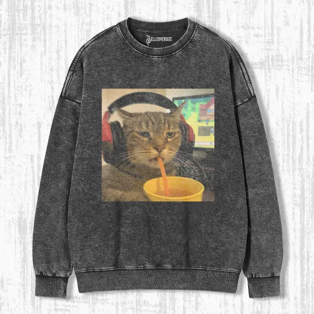WACKY CAT SWEATSHIRTS