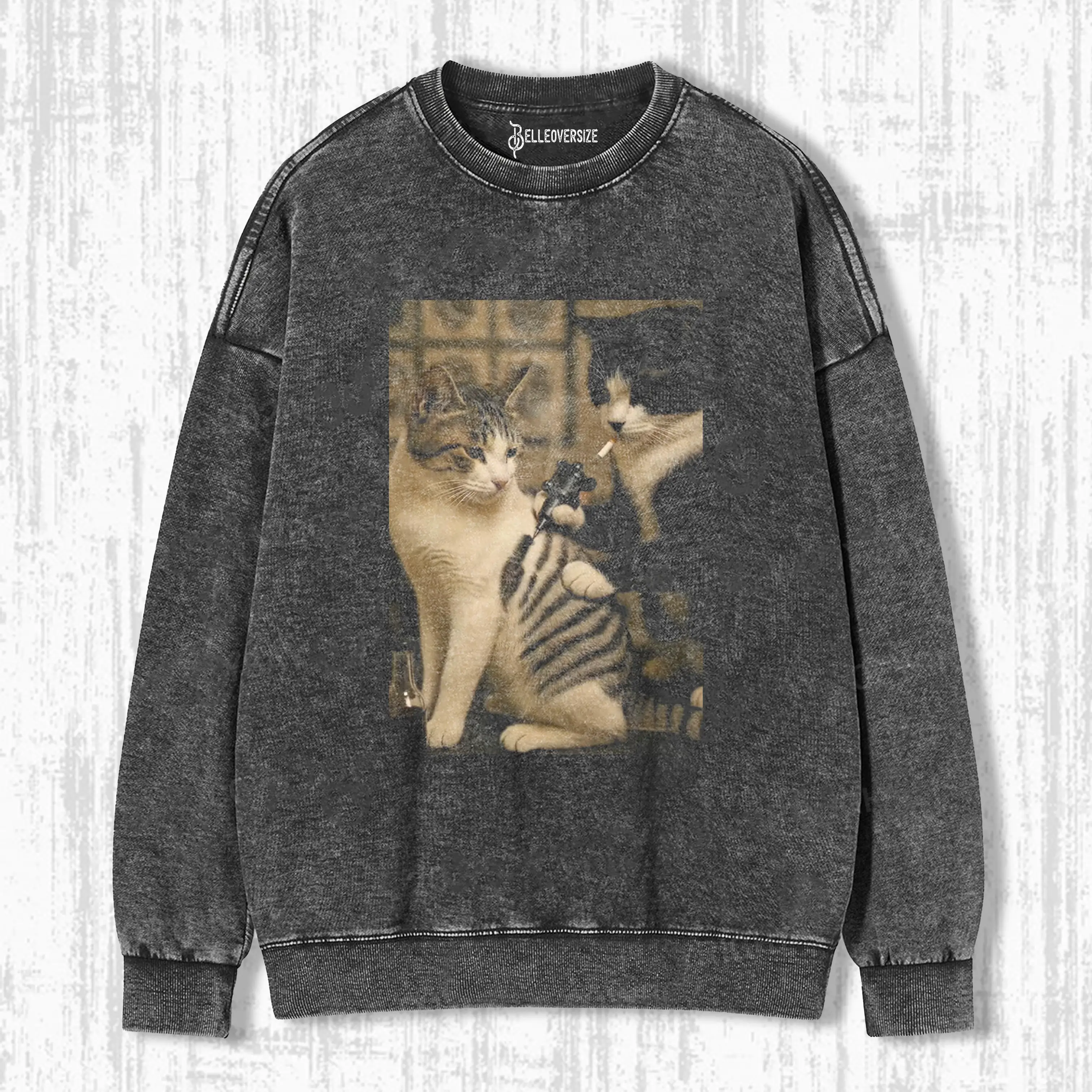WACKY CAT SWEATSHIRTS