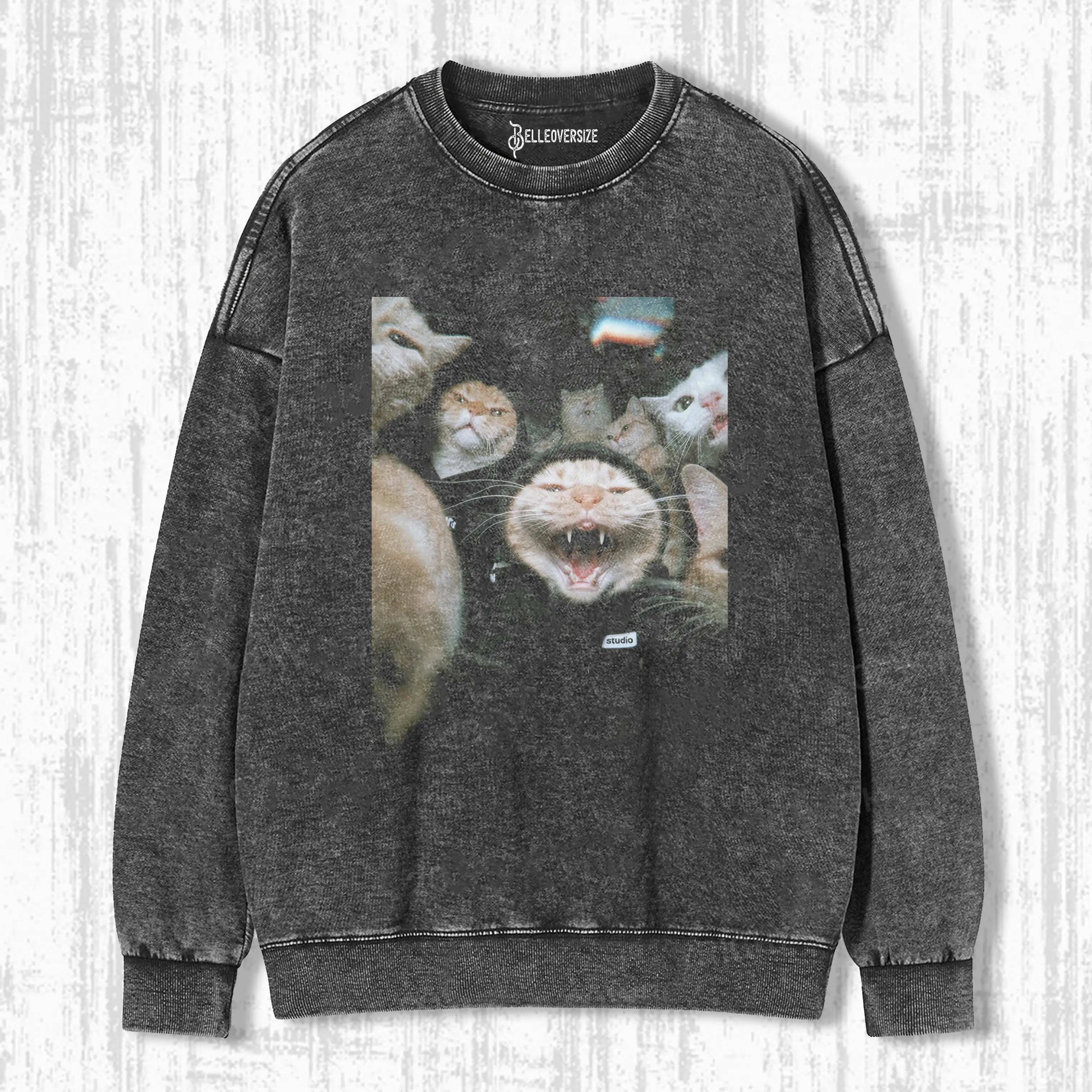 WACKY CAT SWEATSHIRTS