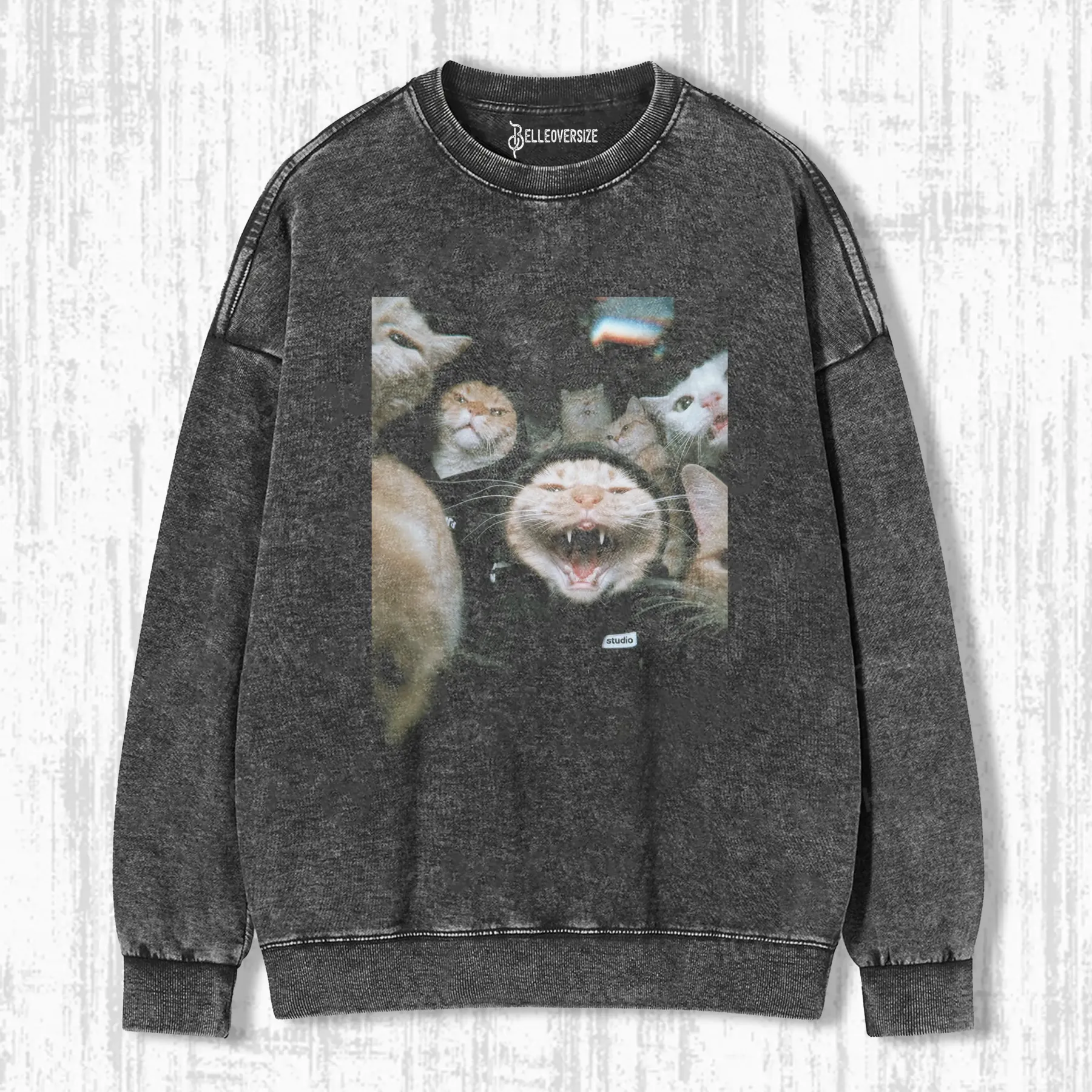 WACKY CAT SWEATSHIRTS