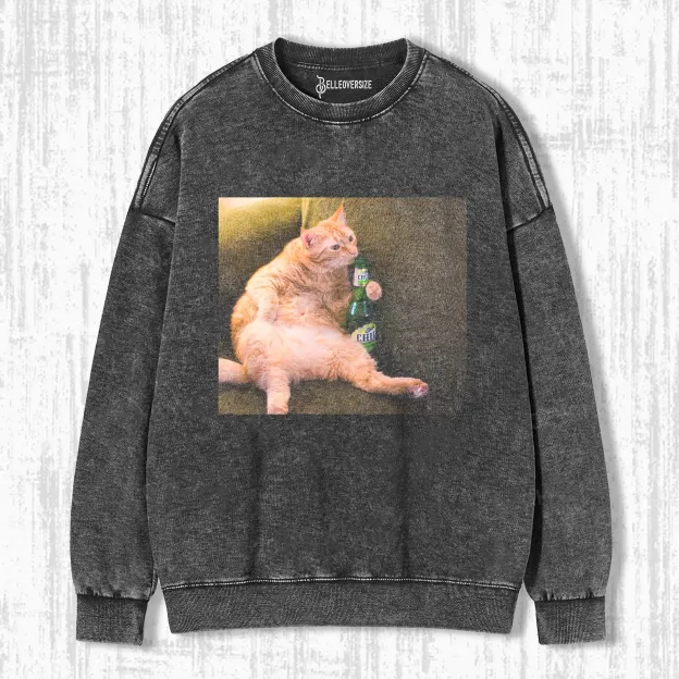 WACKY CAT  SWEATSHIRTS