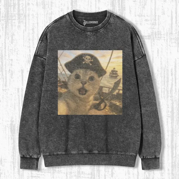 WACKY CAT SWEATSHIRTS