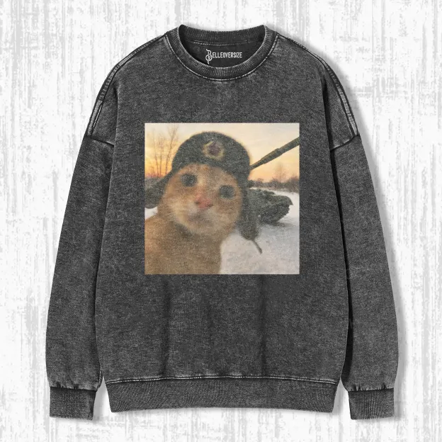 WACKY CAT SWEATSHIRTS