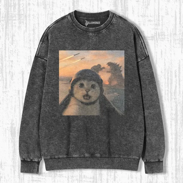 WACKY CAT SWEATSHIRTS