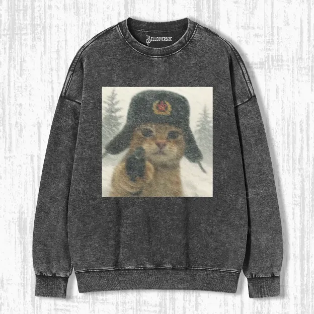 WACKY CAT SWEATSHIRTS