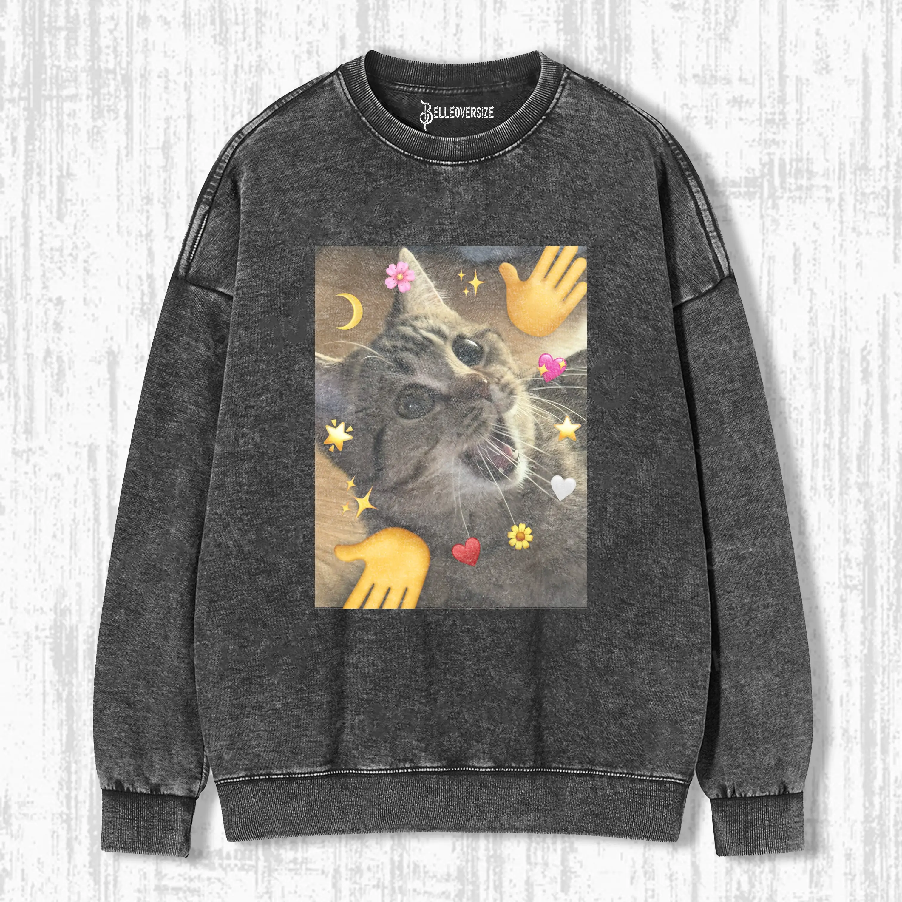 WACKY CAT  SWEATSHIRTS