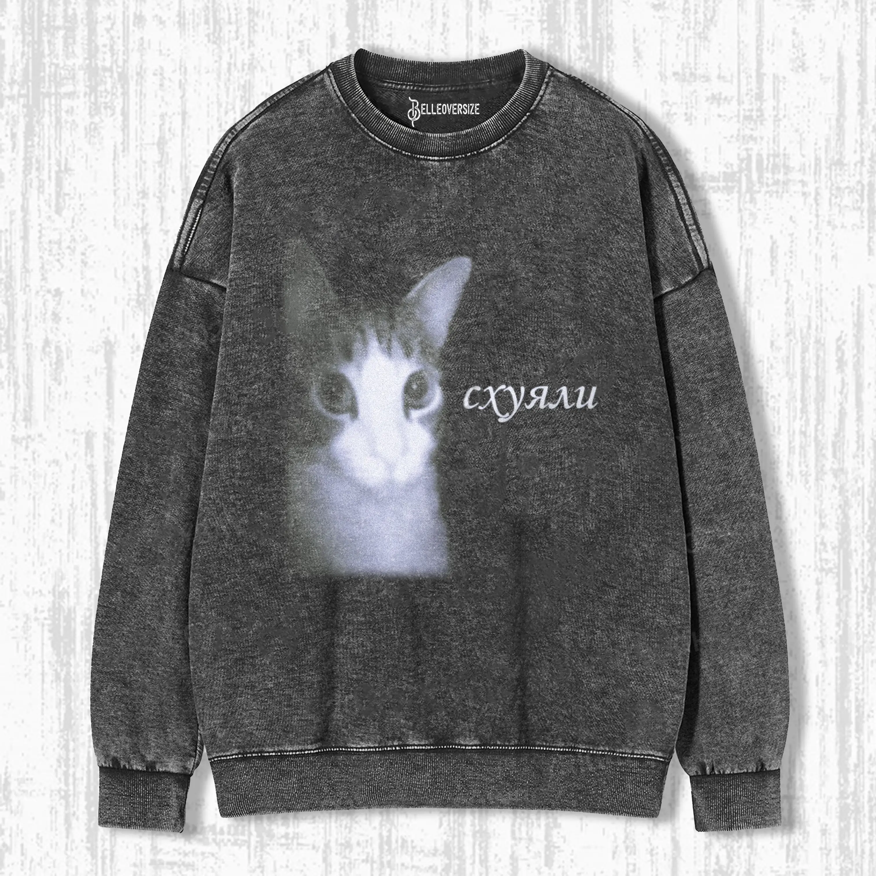 WACKY CAT  SWEATSHIRTS