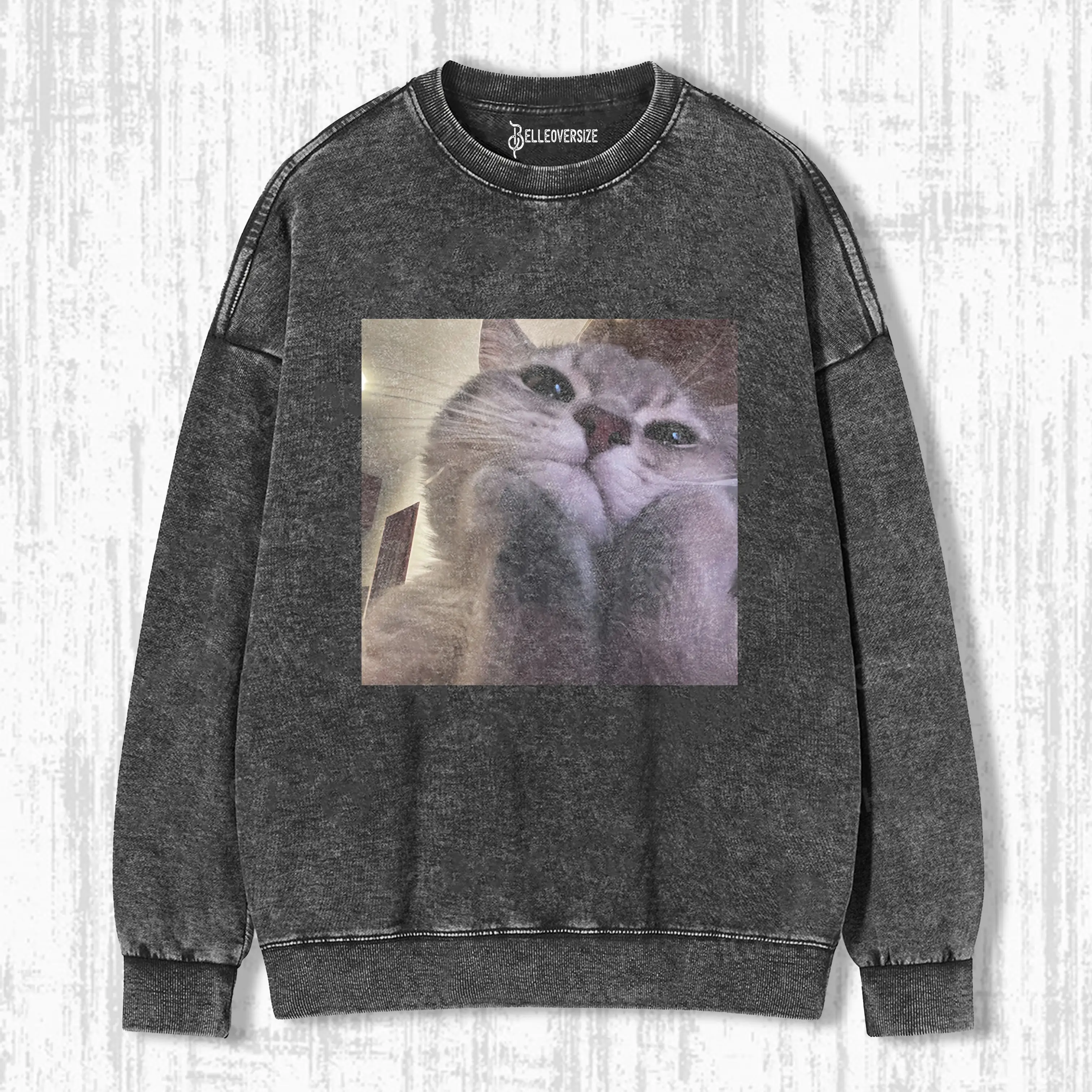 WACKY CAT SWEATSHIRTS 