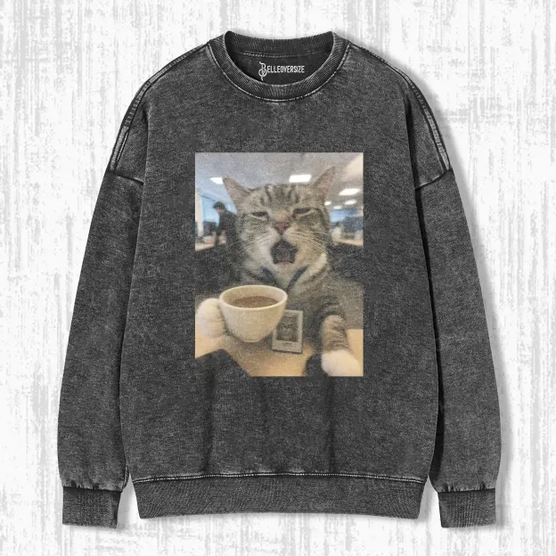 WACKY CAT SWEATSHIRTS
