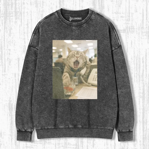 WACKY CAT  SWEATSHIRTS