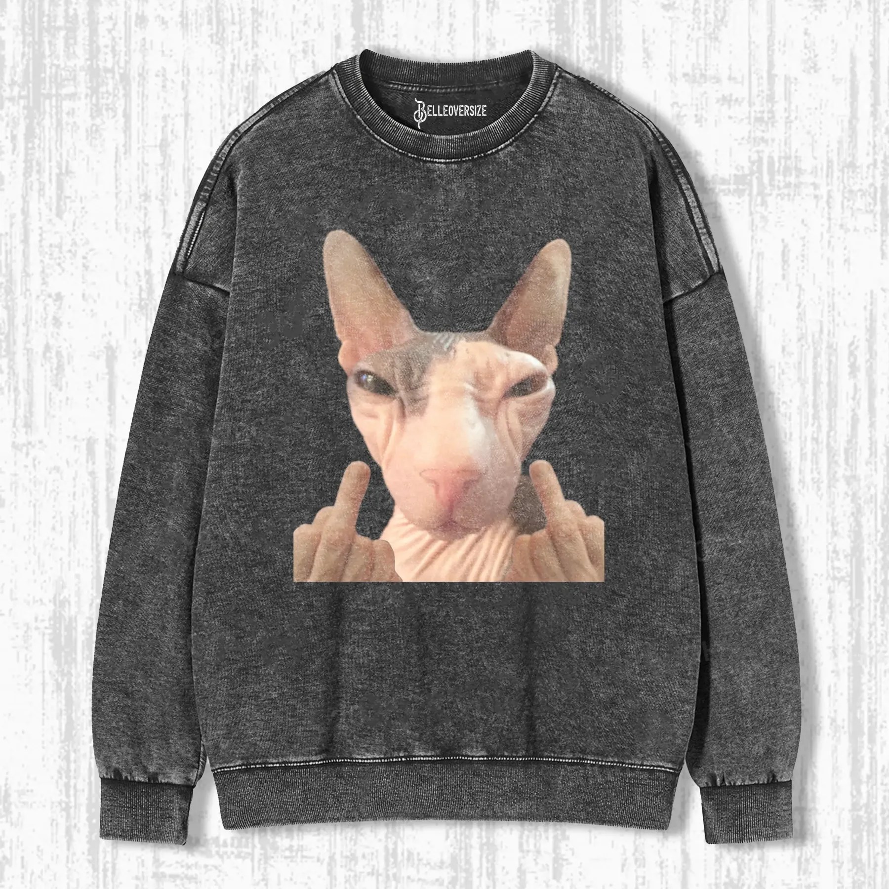 WACKY CAT  SWEATSHIRTS