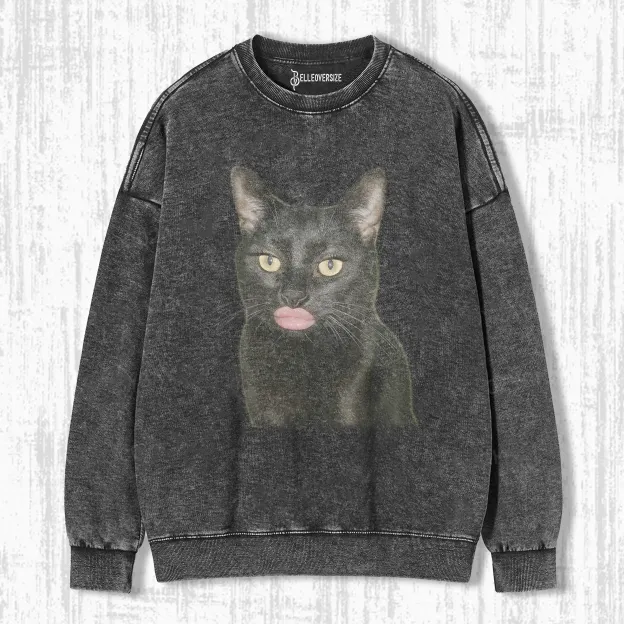 WACKY CAT  SWEATSHIRTS