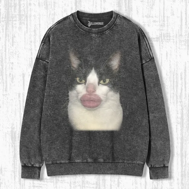 WACKY CAT  SWEATSHIRTS