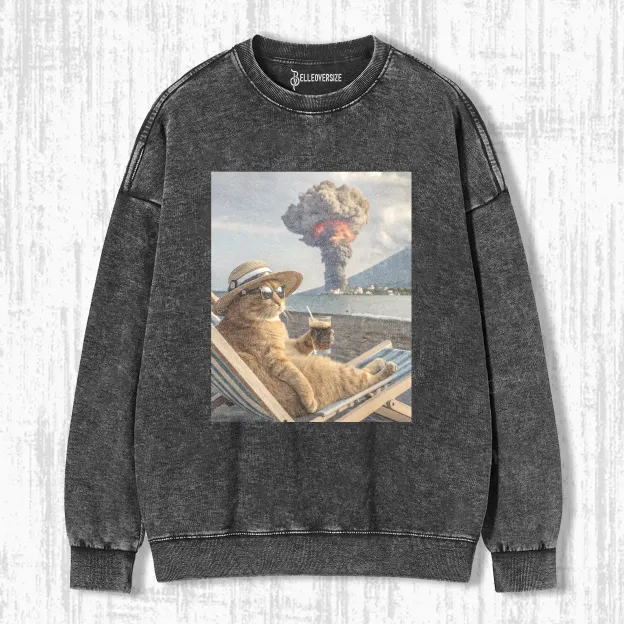 WACKY CAT  SWEATSHIRTS