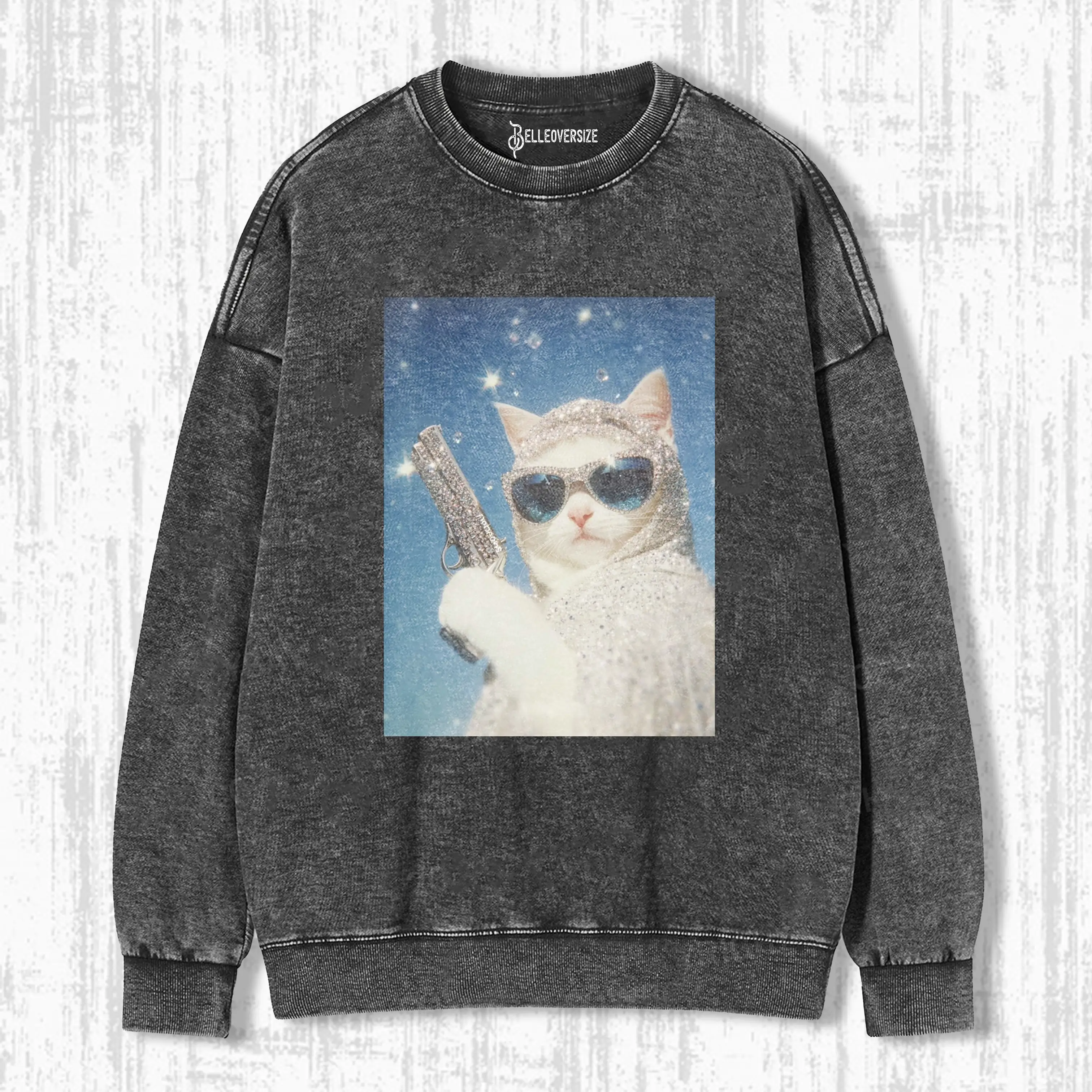 WACKY CAT  SWEATSHIRTS