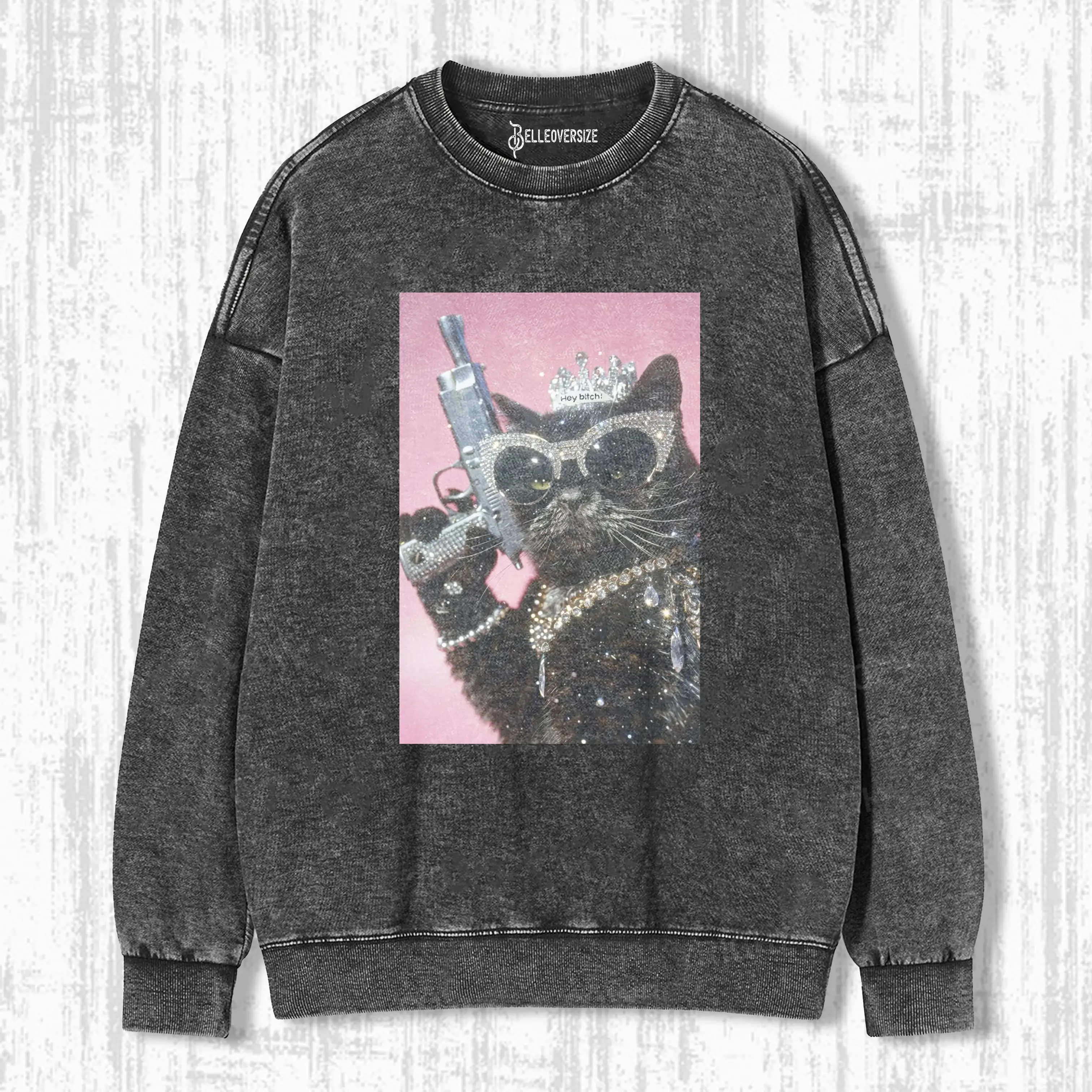 WACKY CAT SWEATSHIRTS 