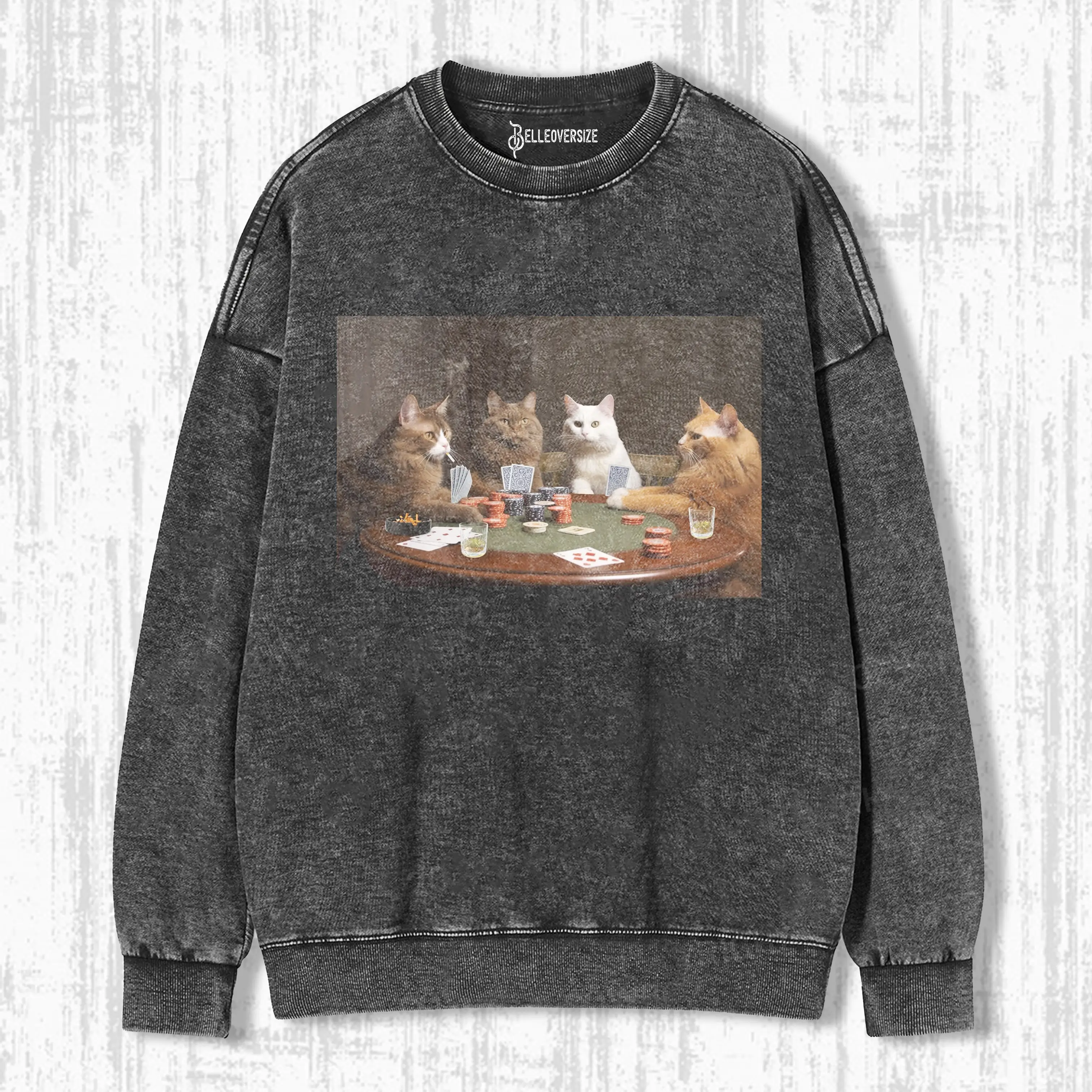 WACKY CAT SWEATSHIRTS
