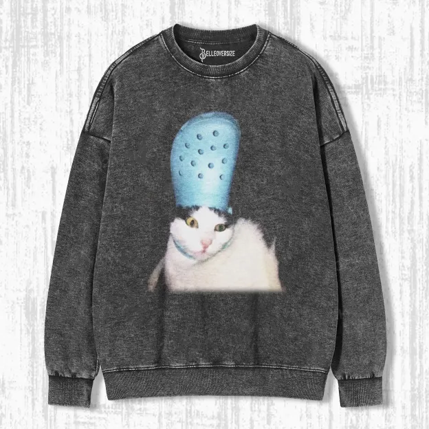 WACKY CAT  SWEATSHIRTS