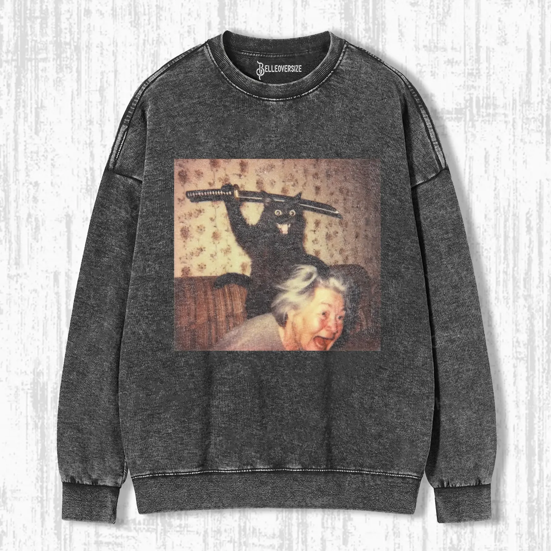 WACKY CAT SWEATSHIRTS