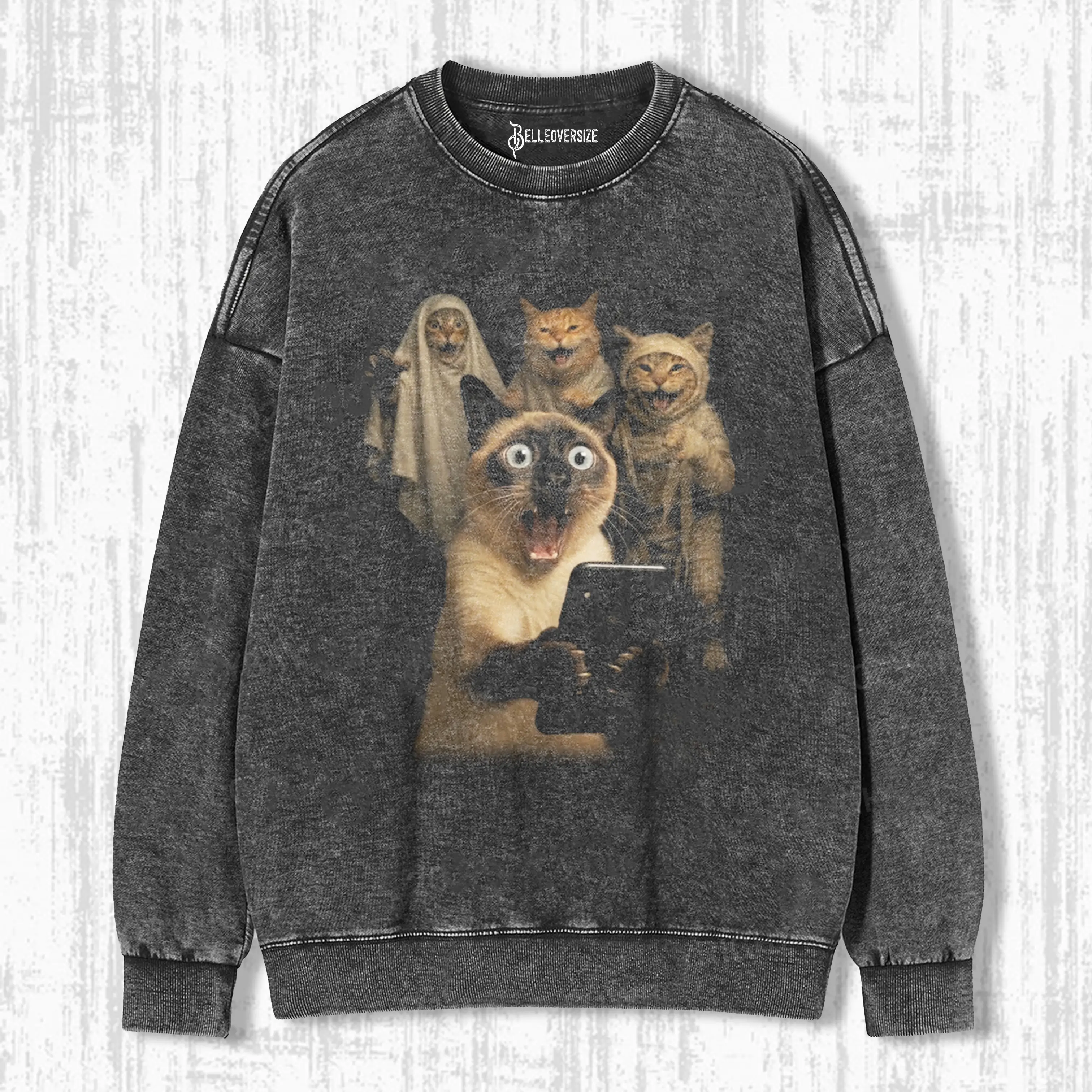 WACKY CAT SWEATSHIRTS