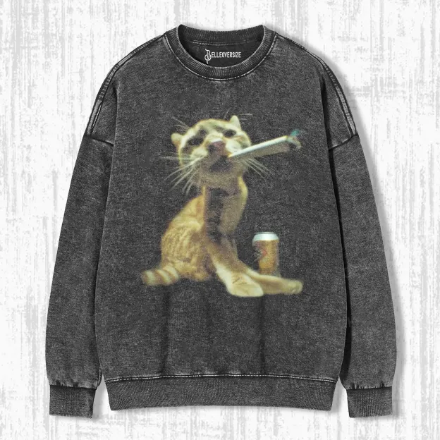 WACKY CAT SWEATSHIRTS