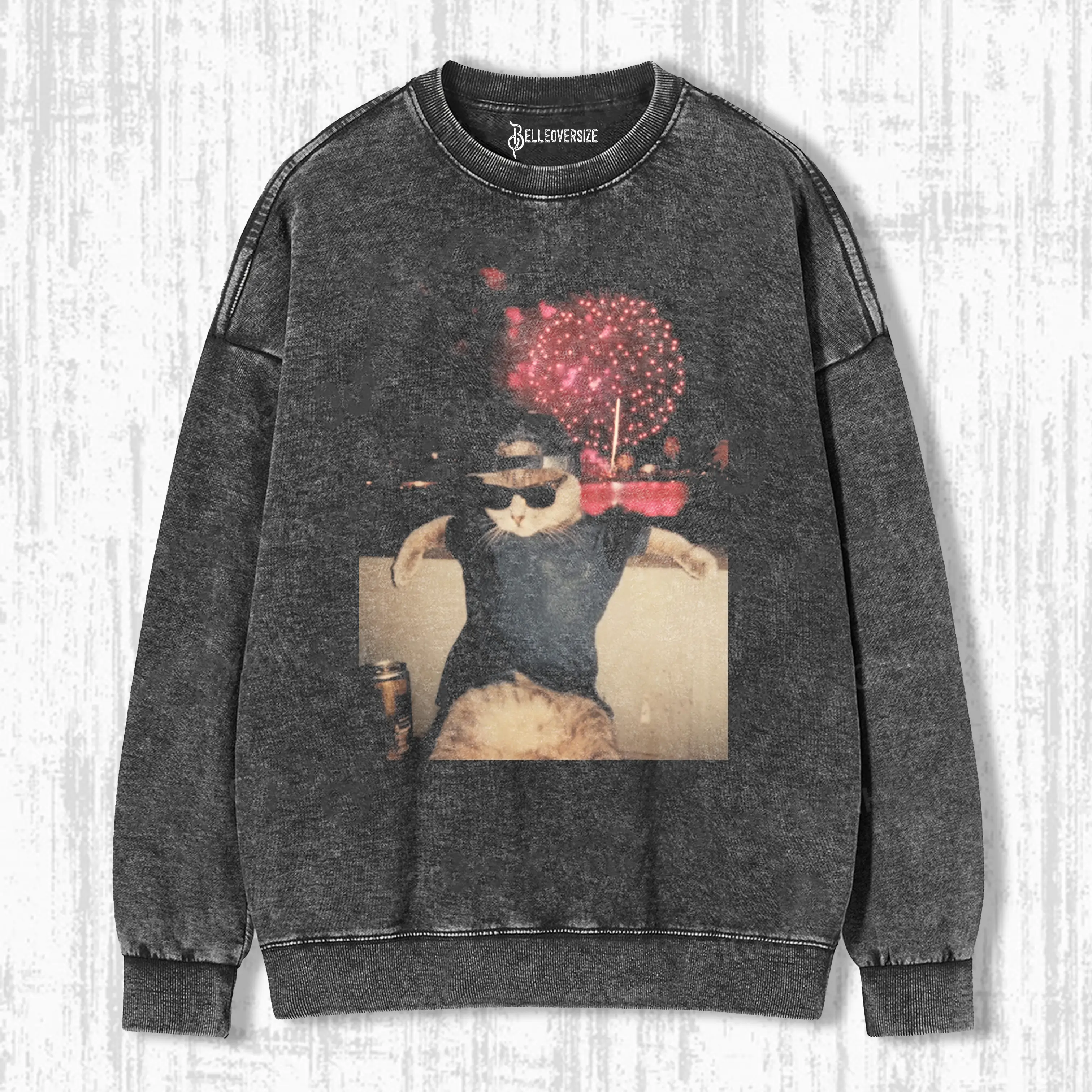 WACKY CAT SWEATSHIRTS