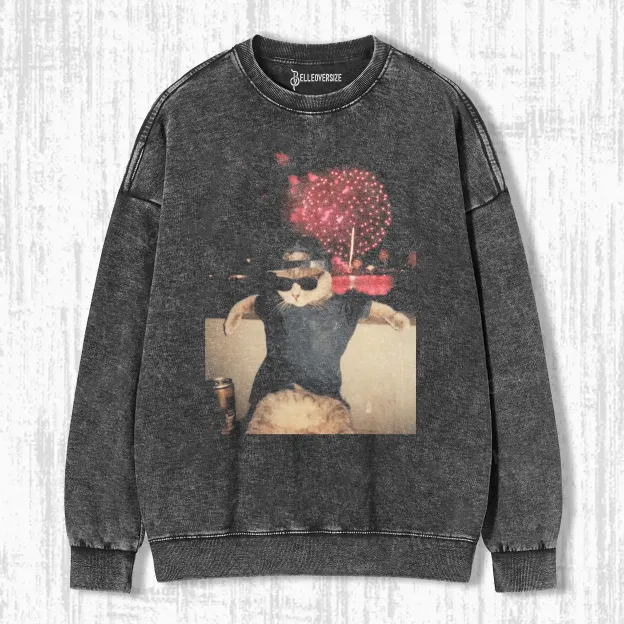 WACKY CAT SWEATSHIRTS