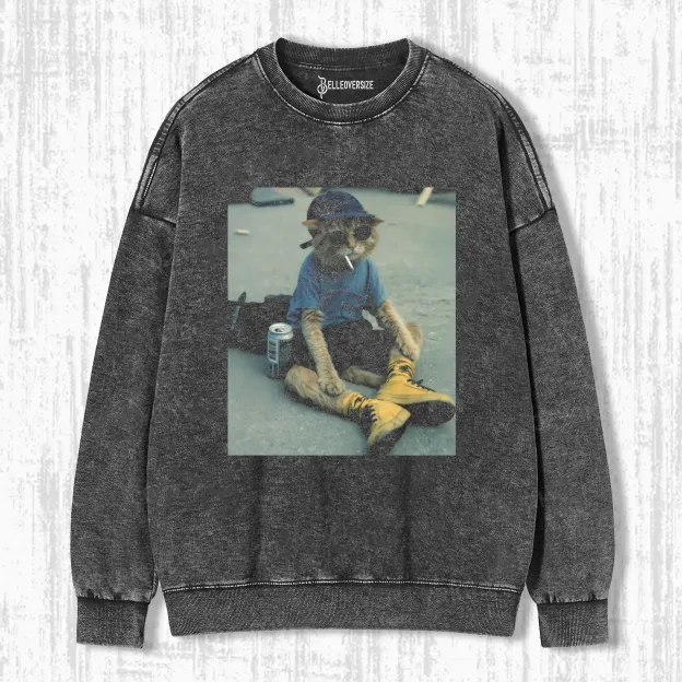 WACKY CAT SWEATSHIRTS