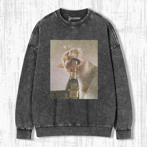 WACKY CAT  SWEATSHIRTS