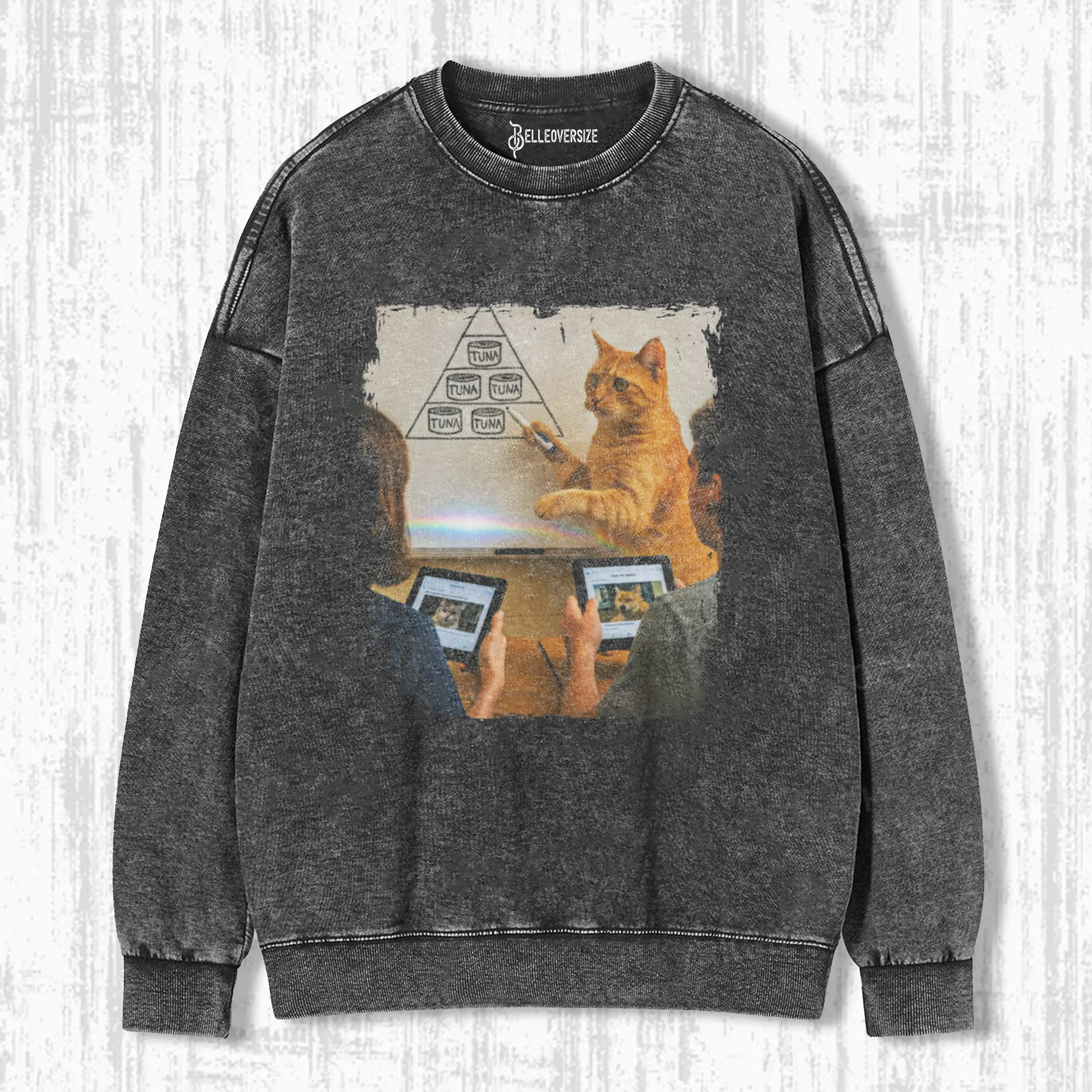 WACKY CAT  SWEATSHIRTS