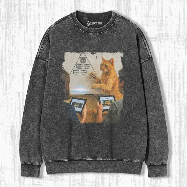WACKY CAT  SWEATSHIRTS