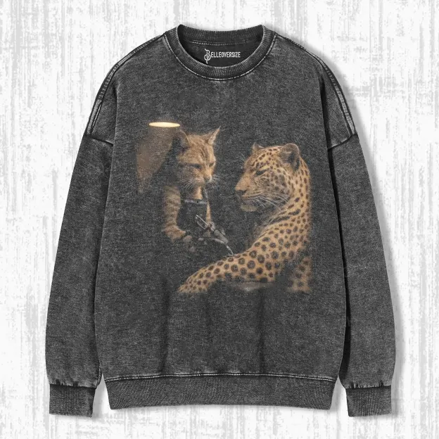 WACKY CAT SWEATSHIRTS 