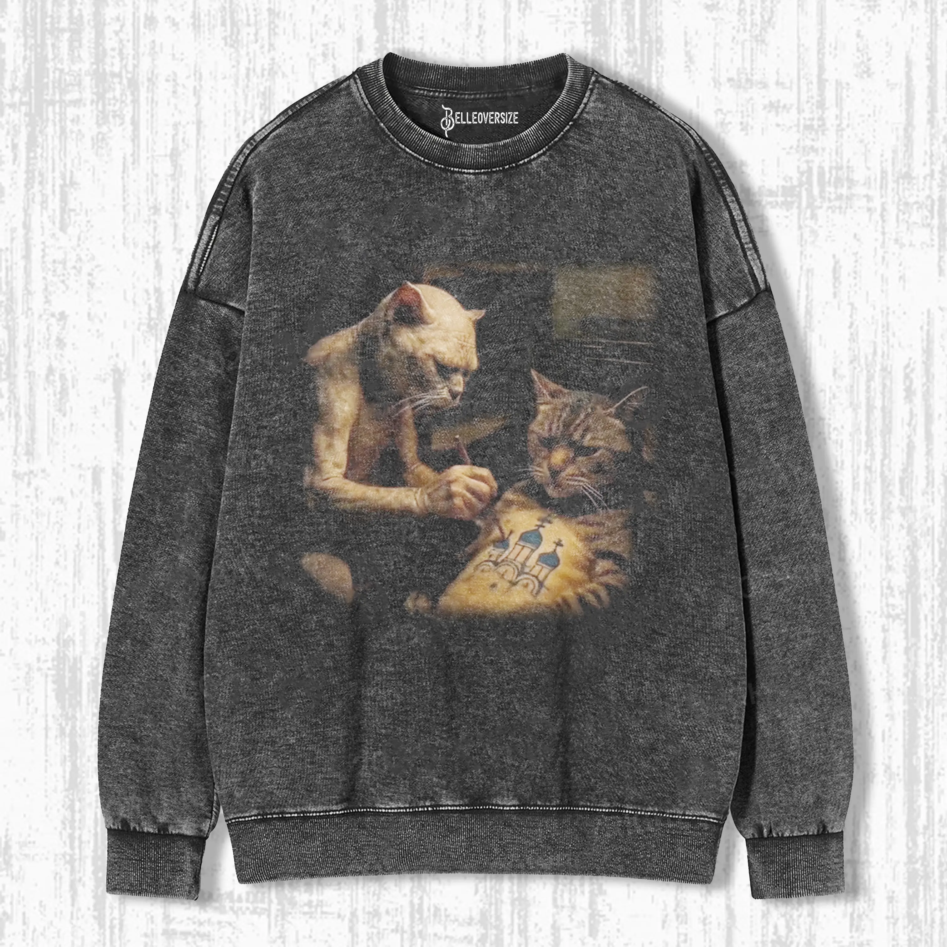 WACKY CAT SWEATSHIRTS 