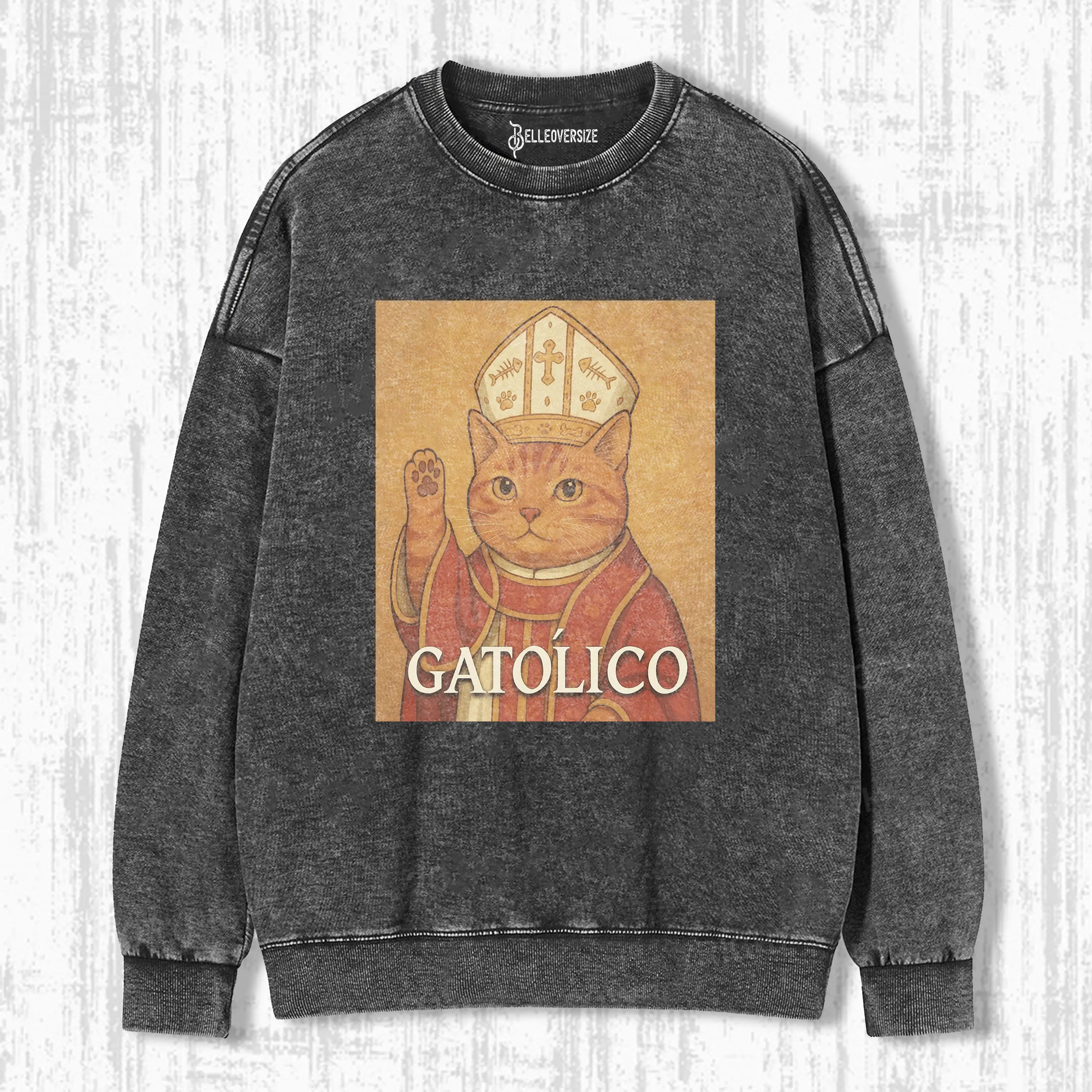WACKY CAT SWEATSHIRTS