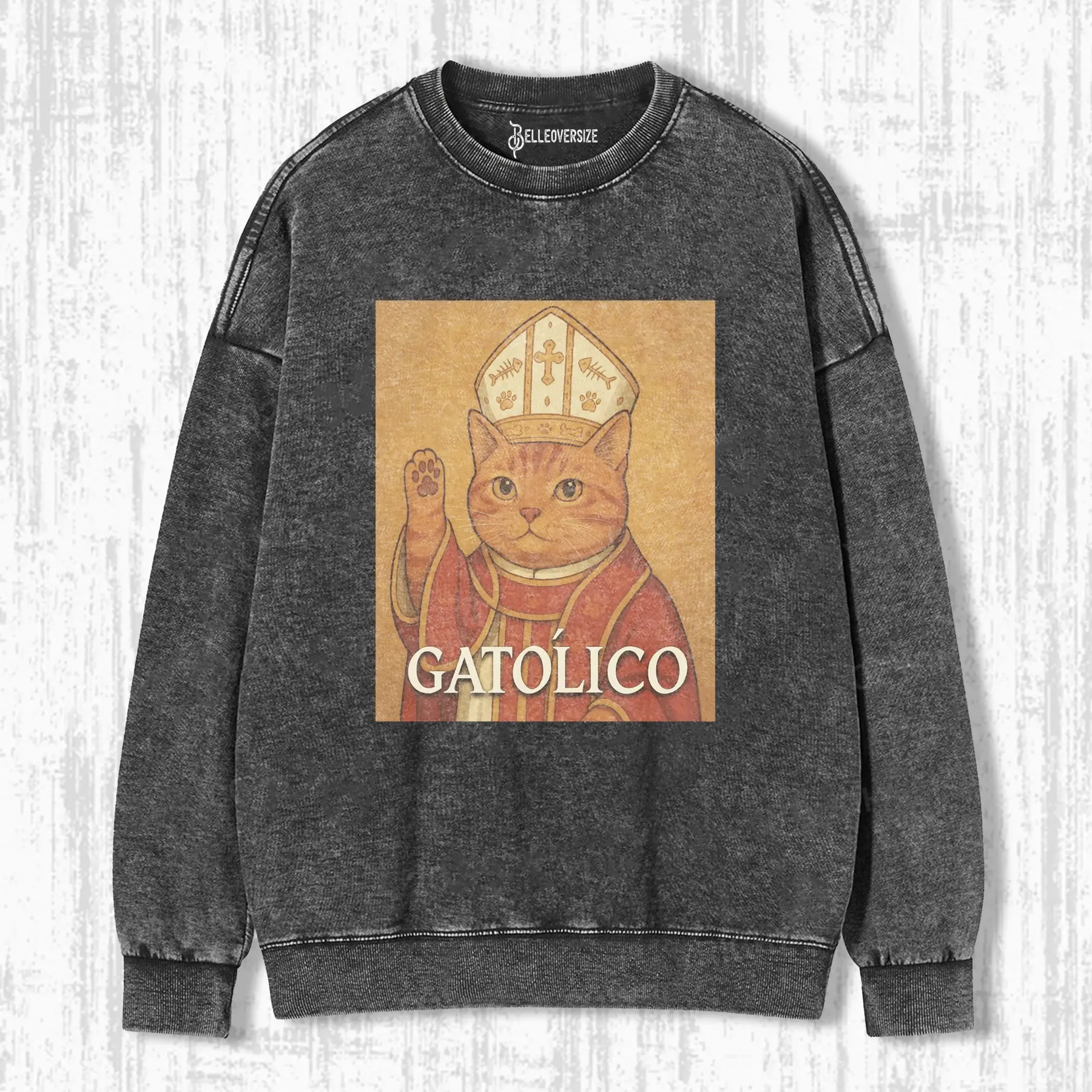 WACKY CAT SWEATSHIRTS