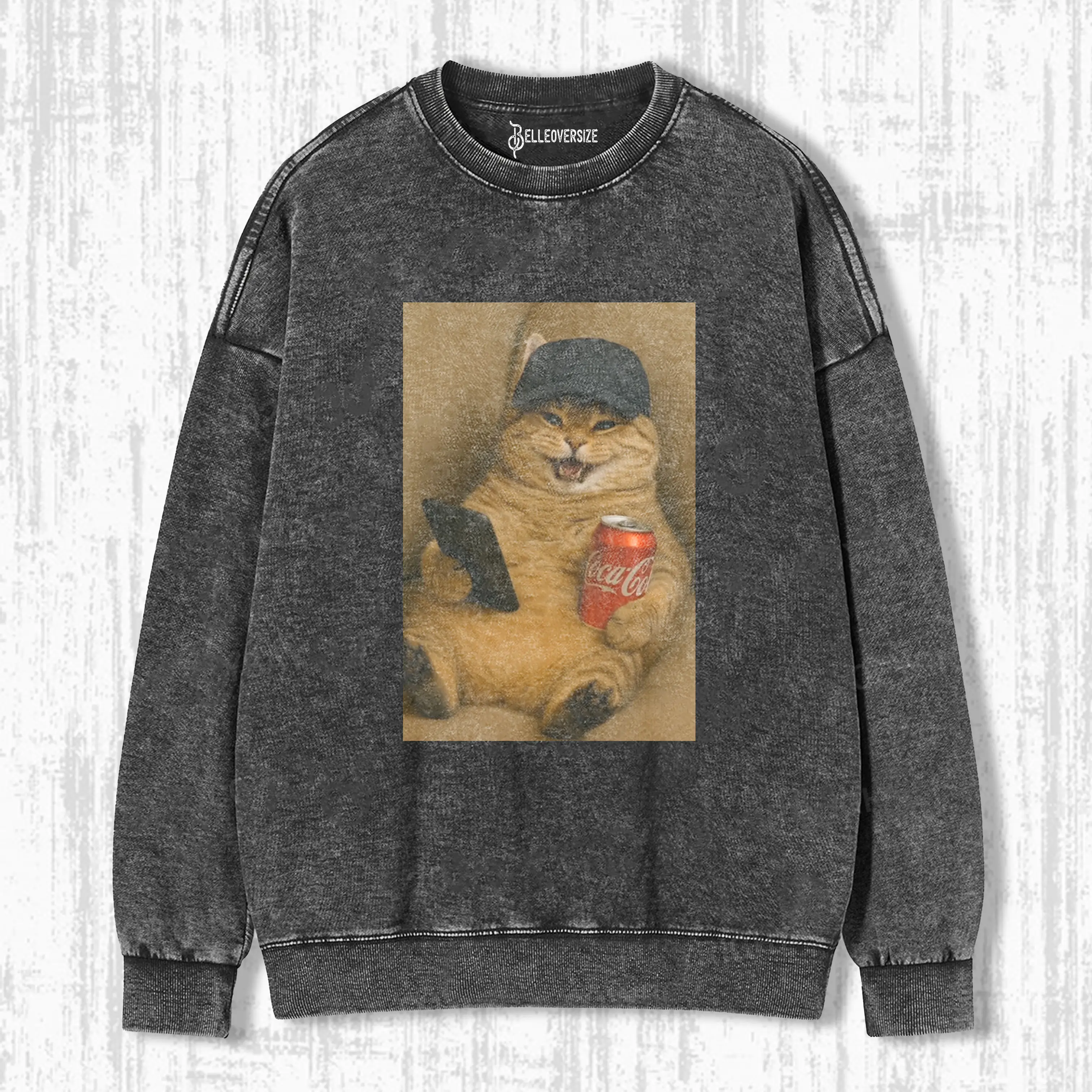 WACKY CAT SWEATSHIRTS