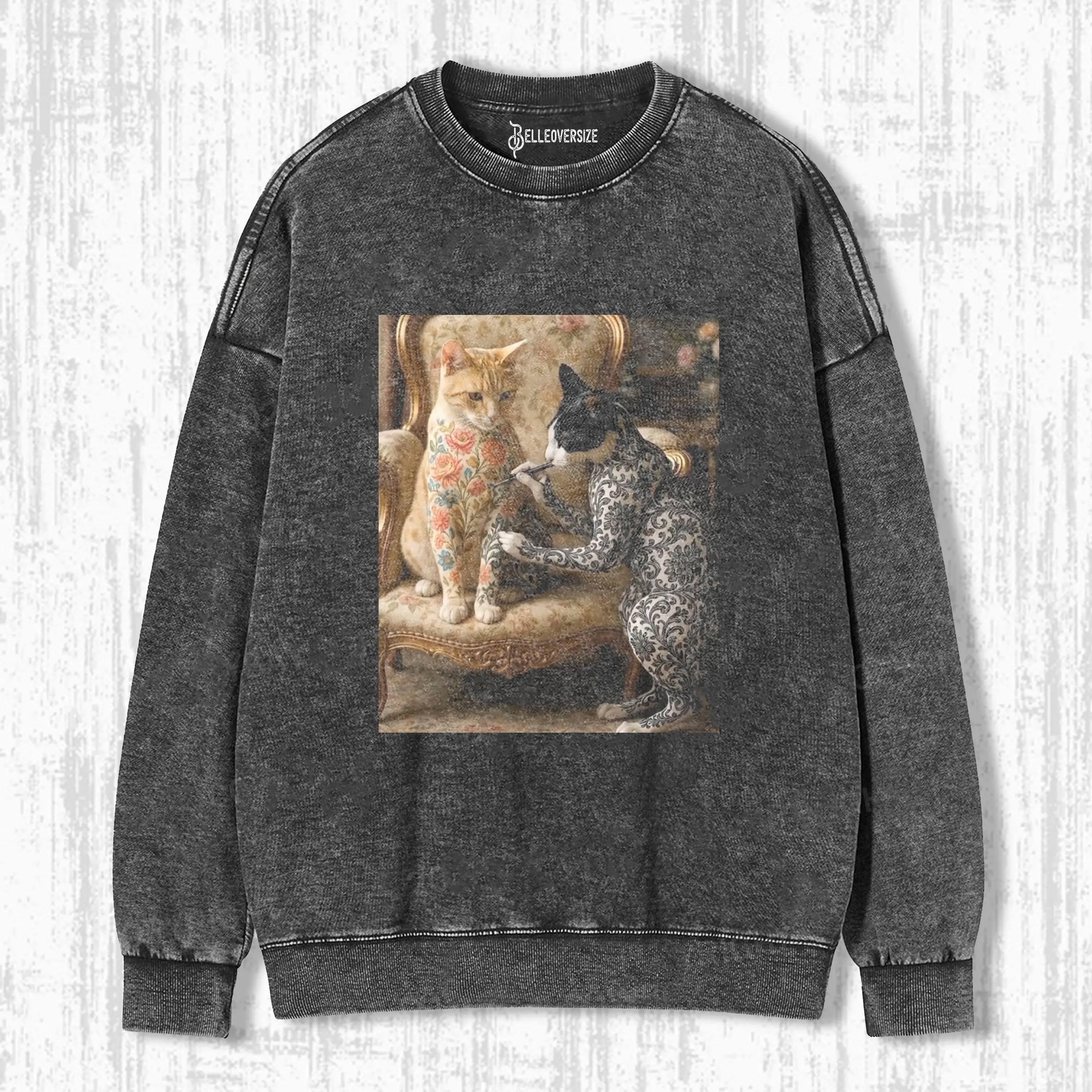 WACKY CAT SWEATSHIRTS