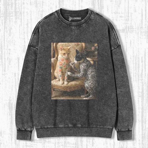 WACKY CAT SWEATSHIRTS